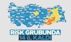 Turuncu ve sarı risk grubunda sadece 14 il kaldı