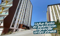 Uygun fiyata ev bulamayan öğrenci oraya yöneldi