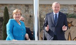 Almanya Başbakanı Merkel ile Cumhurbaşkanı Erdoğan'ın görüşmesi başladı