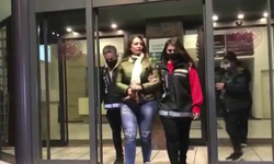 'Hanımağa' lakaplı Güniz Akkuş ve bir adamı yakalandı
