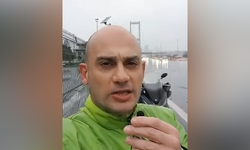 İstanbul'daki fırtınada köprüye ateist girip Müslüman çıkan adamın videosu gündem oldu