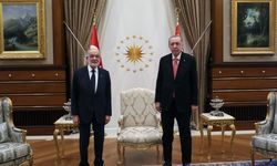 Beştepe'de Cumhurbaşkanı Erdoğan-Temel Karamollaoğlu görüşmesi