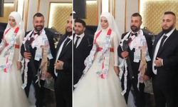 Düğünde damada pompalı tüfek taktılar