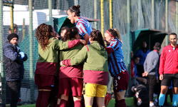 Trabzonspor'un kadınları ilk galibiyetini Samsun'da aldı