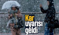 Meteoroloji'den kar uyarısı