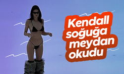 Kendall Jenner'dan -5 derecede bikinili poz