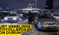 Yurt genelinde yollardaki son durum (26.01.2022)