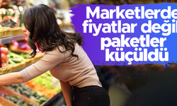 Marketler dövizin düşüşü ile fiyatları değil; paketleri küçülttüler