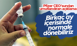 Pfizer CEO’su Albert Bourla: “Birkaç ay içinde normal hayata dönebiliriz”