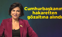 Cumhurbaşkanı Erdoğan'a hakaret eden Sedef Kabaş gözaltına alındı