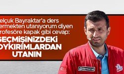 Selçuk Bayraktar'dan MIT profesörüne cevap