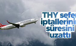 THY, İstanbul uçuşlarını 00:00'a kadar durdurdu