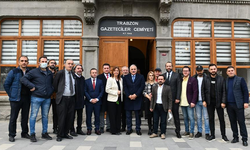 Murat Zorluoğlu, Trabzon Gazeteciler Cemiyeti'ni ziyaret etti