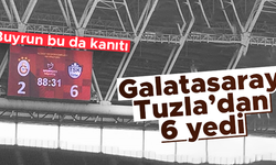 Galatasaray, Tuzlaspor'a 6-2 mağlup oldu