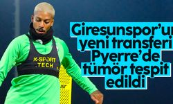 Giresunspor’un yeni transferi Pyerre’de tümör tespit edildi
