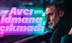 Trabzonspor'da Abdullah Avcı idmana çıkmadı