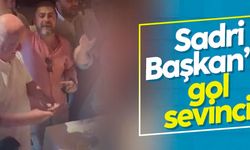 Sadri Şener’in gol sevinci