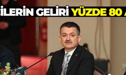 Bekir Pakdemirli: Çiftçilerin geliri yüzde 80 arttı