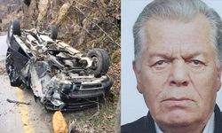 Otomobil takla atarak ters döndü: 1 ölü