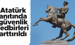 Samsun'daki Atatürk Anıtı'nda güvenlik önlemleri arttırıldı
