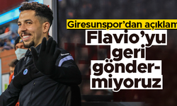 Giresunspor'dan açıklama: Flavio'yu geri göndermiyoruz
