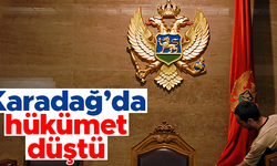 Karadağ'da hükümet düştü