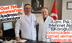 Trabzon'da Özel 7M Hastanesi'nin kadrosu güçleniyor: Uzm. Psk. Mehmet Akif Köroğlu hastanenin kadrosuna dahil oldu