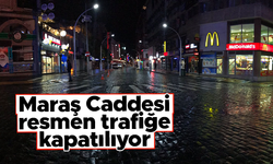 Trabzon'da Kahramanmaraş Caddesi trafiğe kapanıyor