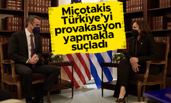 Kiryakos Miçotakis, Kamala Harris ile görüşmesinde Türkiye'yi suçladı