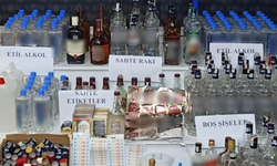 Trabzon’da sahte alkol operasyonu: 2 gözaltı