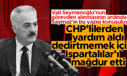 İsmail Saymaz açıkladı: Isparta Belediyesi, CHP'li diye belediyelerin yardım teklifini geri çevirmiş