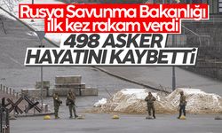 Rusya Savunma Bakanlığı: 498 Rus askeri hayatını kaybetti