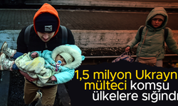 1,5 milyon Ukraynalı mülteci komşu ülkelere sığındı