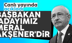 Kılıçdaroğlu ''başbakan adayımız da var'' diyerek isim verdi