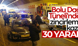 Bolu Dağı Tüneli'nde zincirleme kaza! Yol kapandı, çok sayıda yaralı var