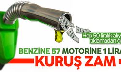 Benzin ve motorine zam