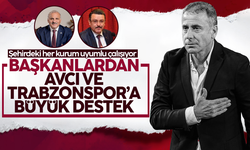 Trabzon'da Belediye Başkanlarından Trabzonspor'a büyük destek