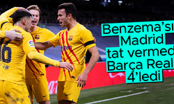 El Clasico'da Barcelona, Real Madrid'e fark attı