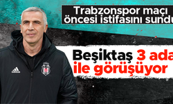 Beşiktaş, Trabzonspor maçına yeni teknik direktörü ile çıkabilir