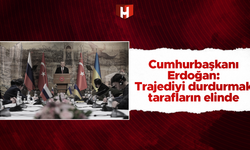 Cumhurbaşkanı Erdoğan Rus ve Ukraynalı heyete seslendi: "Trajediyi durdurmak tarafların elindedir"