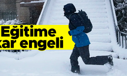 Kar yağışı nedeniyle eğitime ara verilen iller - 21.03.2022