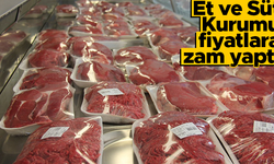 Et ve Süt Kurumu fiyatlara zam yaptı