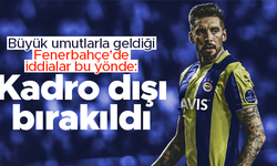 Fenerbahçe'de Jose Sosa kadro dışı bırakıldı