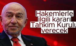 Nihat Özdemir: Hakemlerle ilgili kararı tahkim verecek