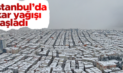 İstanbul'da kar yağışı etkili oluyor