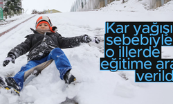 Kar yağışı sebebiyle eğitime ara verilen iller - 11.03.2022