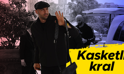 Burak Yılmaz, milli takım kampına kasketi ile katıldı