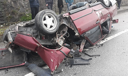 Trabzon'da trafik kazası: 1 ölü
