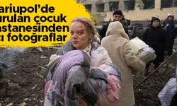 Mariupol'de vurulan çocuk hastanesinden görüntüler