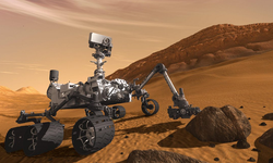 NASA'nın Mars aracı Curiosity, yeni bir fotoğraf gönderdi
